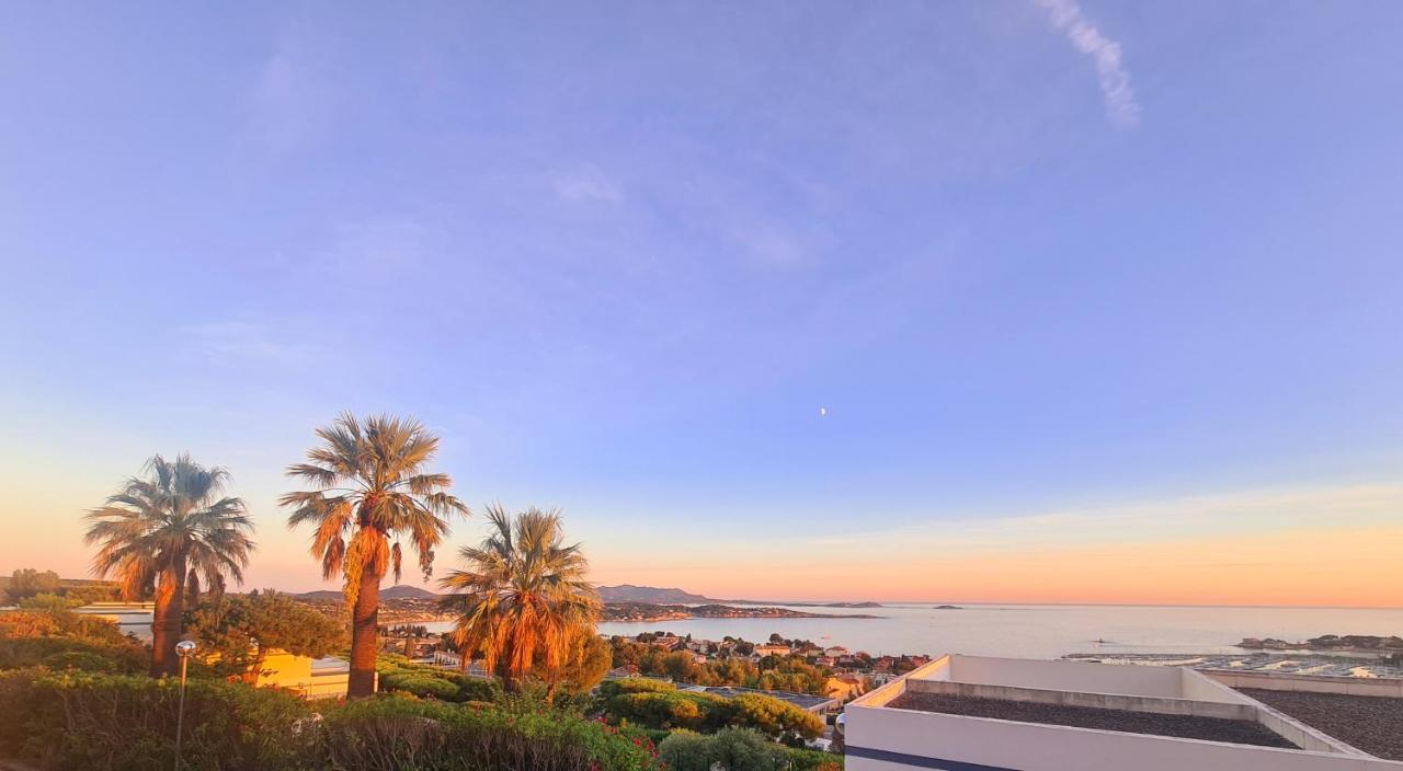 Magnifique Appartement Vue Mer - Grande Terrasse Et Piscine バンドール エクステリア 写真