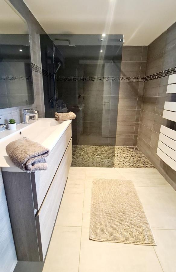 Magnifique Appartement Vue Mer - Grande Terrasse Et Piscine バンドール エクステリア 写真
